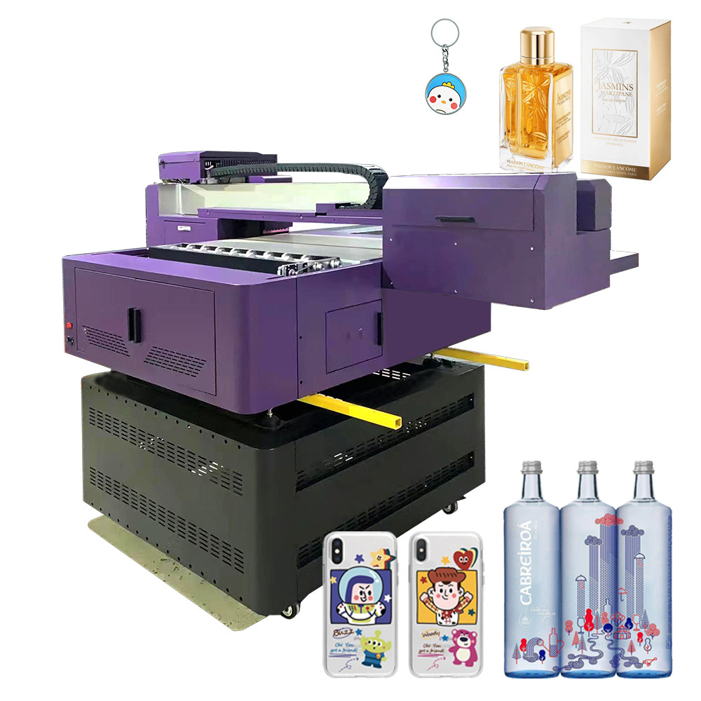 Crystal Label Vertical Uv Ink Wall Printer