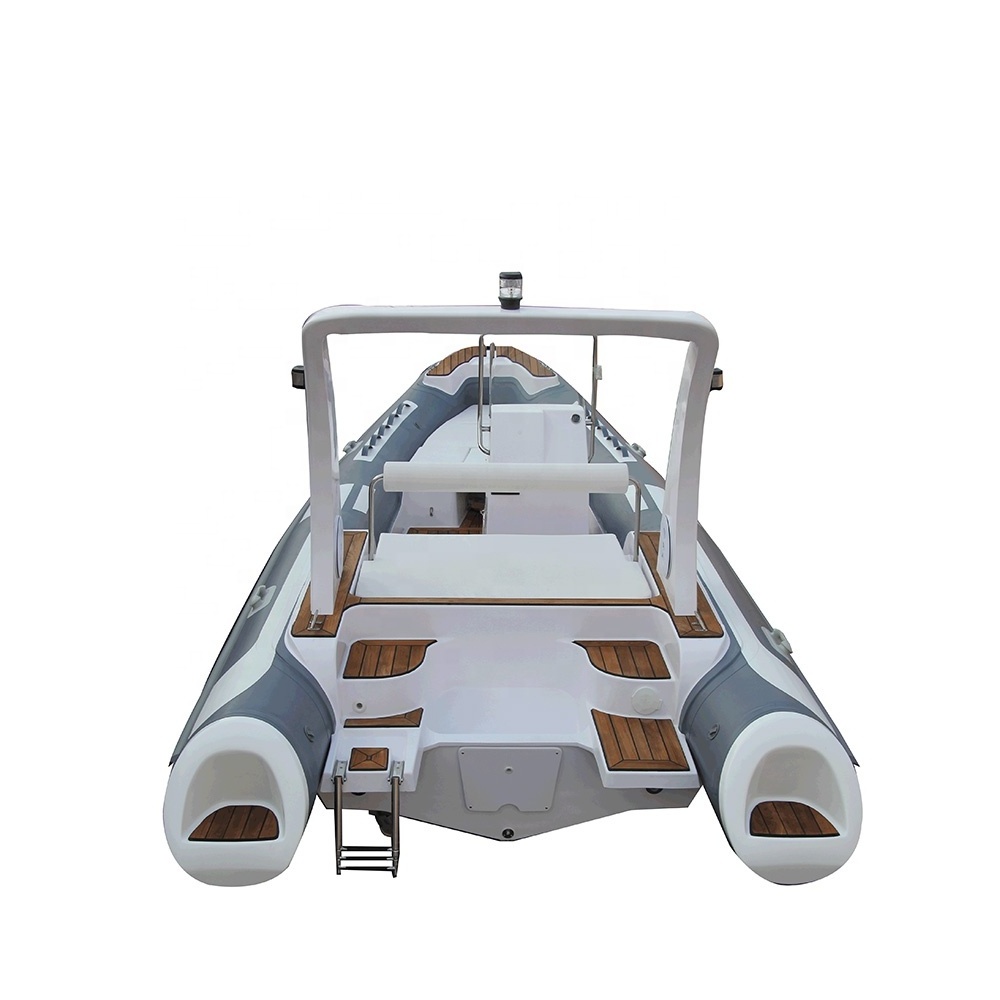 20 foot heytex heavy duty thermal welded pvc fiberglass flat bottom inflatable rib 600 boat for sale UK