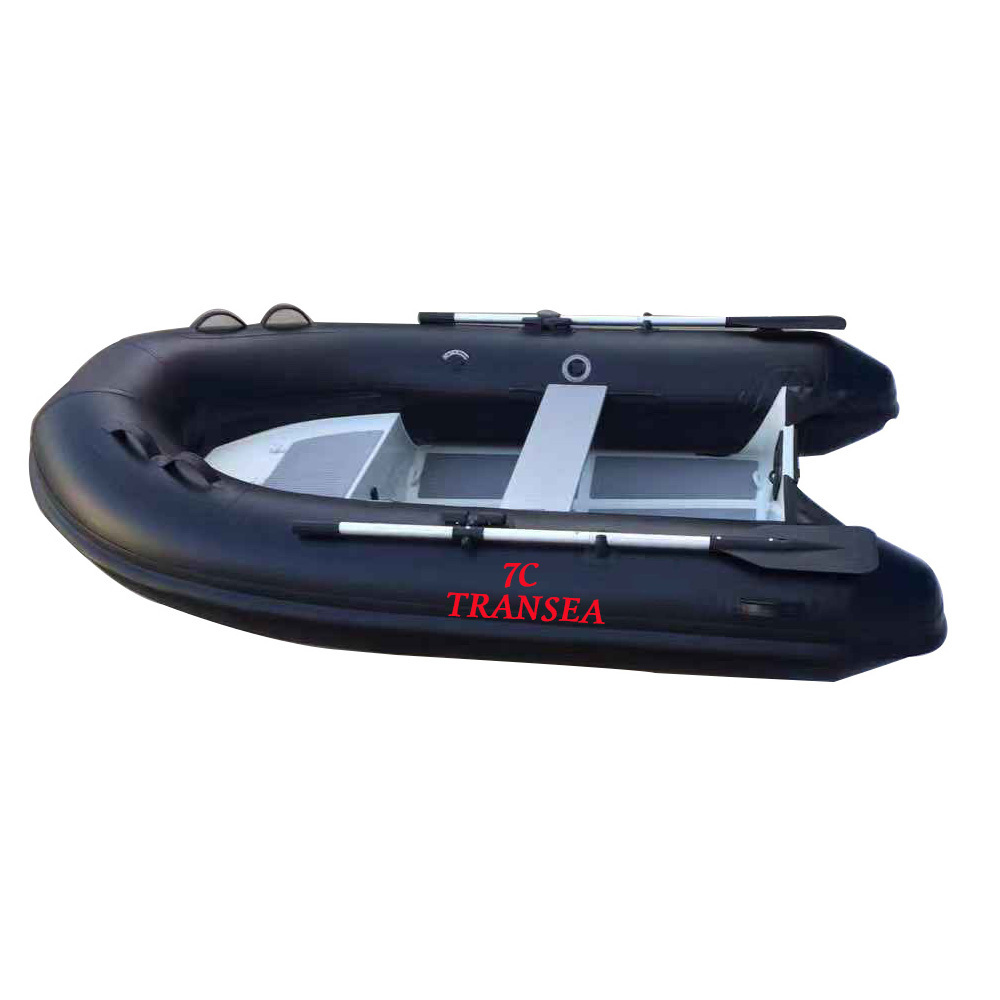 Hedia high speed rib dinghy 270 hypalon aluminum hull mini lancha rigid inflatable boat 9ft hypalon