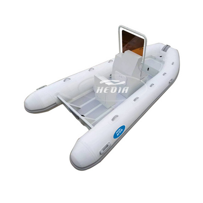 Hedia Hot Sale 14ft 4.2m RIB 420 Hypalon Fishing Rigid Inflatable RIB Boat with ce