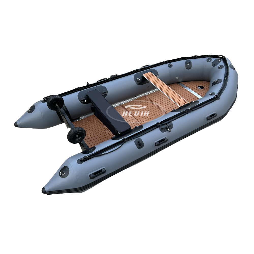 Hedia inflatable 380 13ft Boat Hypalon PVC Inflatable Dinghy