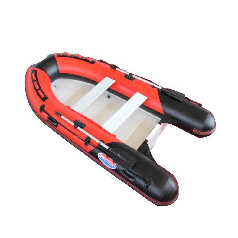 2.7m small fiber glass hull rib inflatable tender boat 270