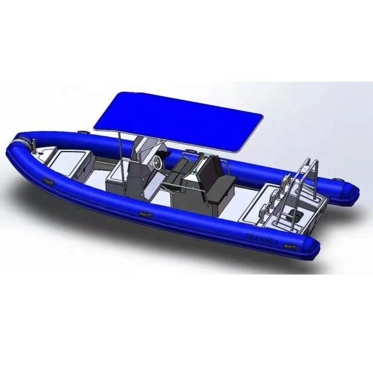 20 passengers America patrol aluminum hull rib inflatable crusing boat 860