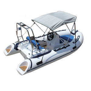 China Factory High Quality 6-person RIB 390 Inflatable River Rafting Boat