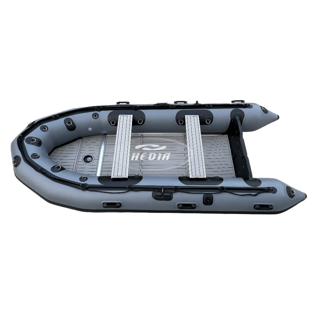 Hedia inflatable 380 13ft Boat Hypalon PVC Inflatable Dinghy