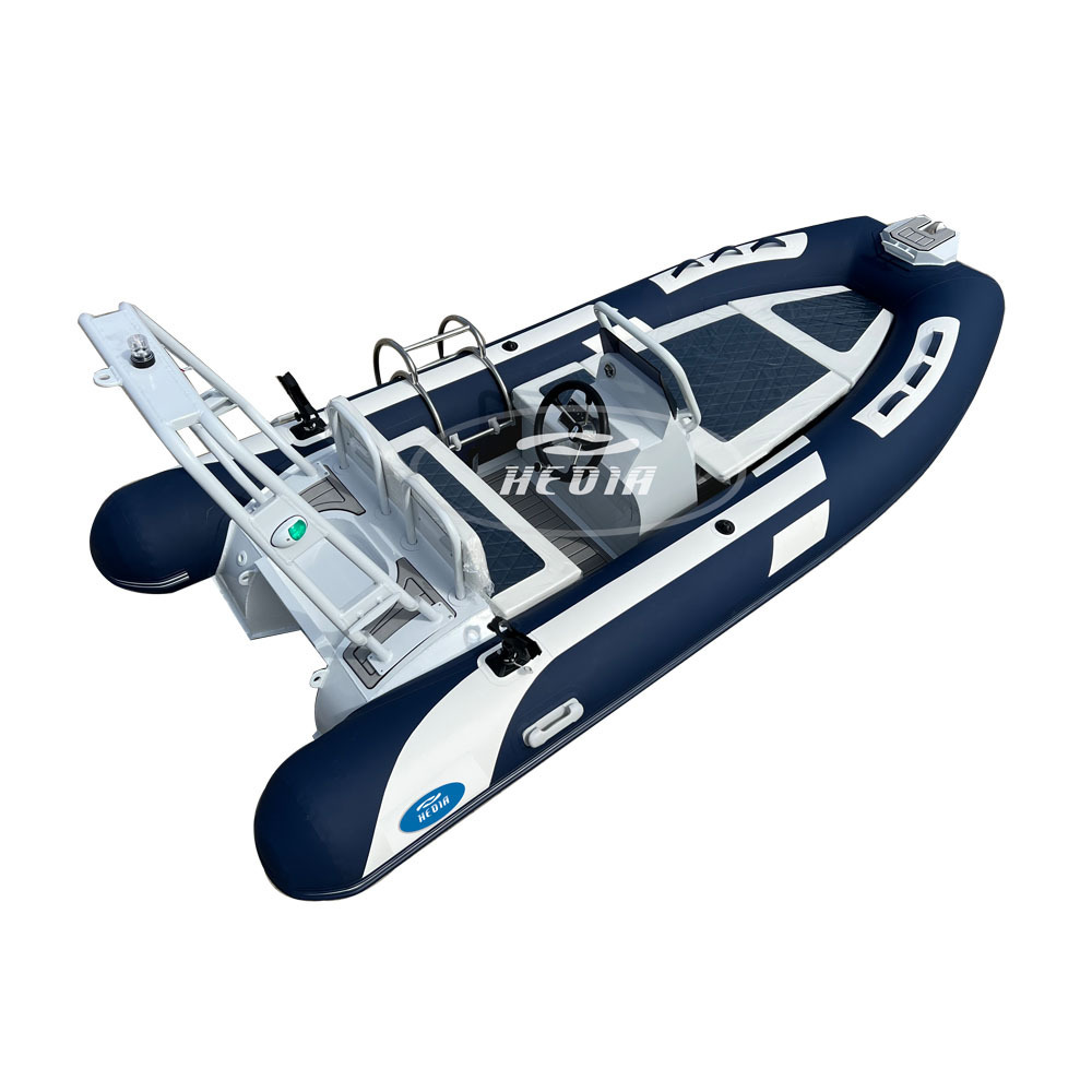 13ft center console dinghy inflatable aluminium hull rib boat 390