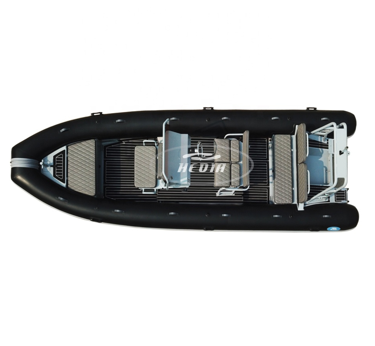 Hedia Rhib 660 6.6m 22ft Hypalon Aluminum Hull Semi-Rigid Inflatable Luxury Hypalon Rib Boat 650