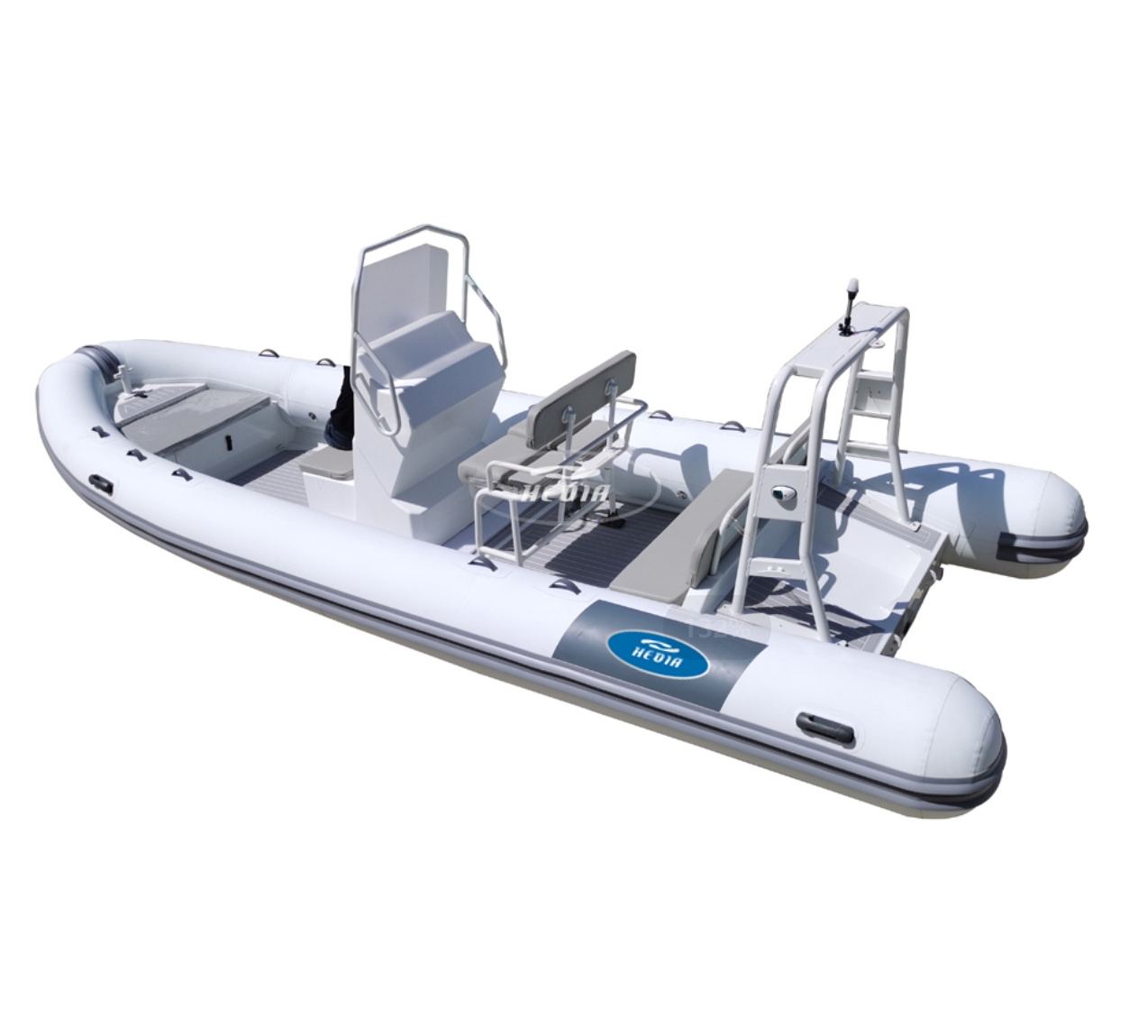 Hedia Rhib 660 6.6m 22ft Hypalon Aluminum Hull Semi-Rigid Inflatable Luxury Hypalon Rib Boat 650