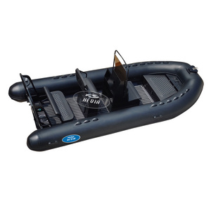 Rib bateau 5m hypalon deep v hull 8 passenger boat geschweisste schlauchboote aluminium boats 4-5m