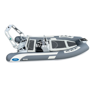 13ft center console dinghy inflatable aluminium hull rib boat 390