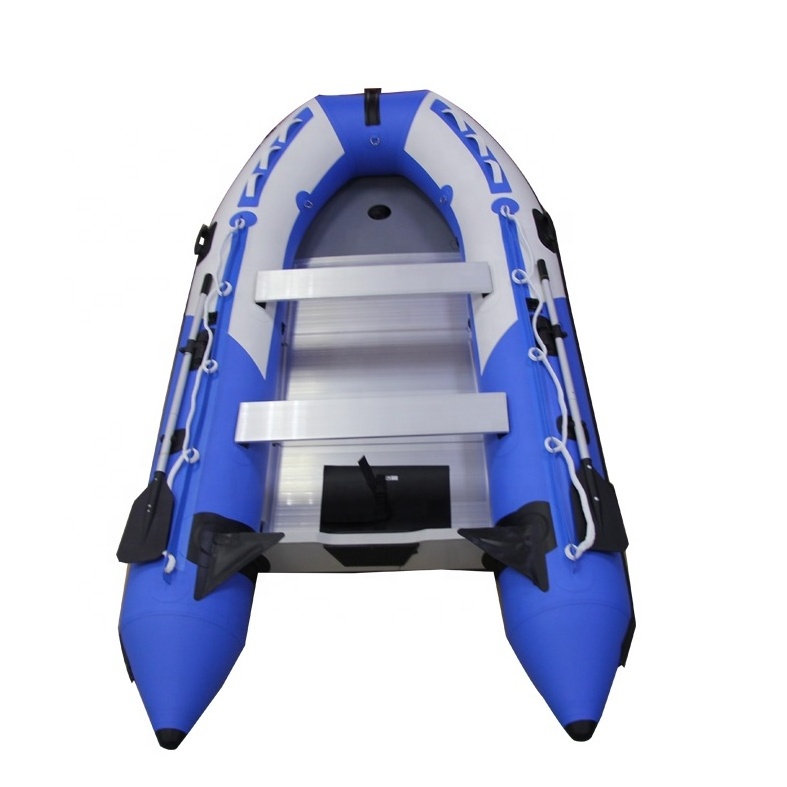 11ft 330cm 4 person Foldable Aluminum Floor Inflatable Rowing dinghy with sunroof