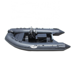 CE 3.6m steering system console rigid-hulled inflatable boat for family entertainment