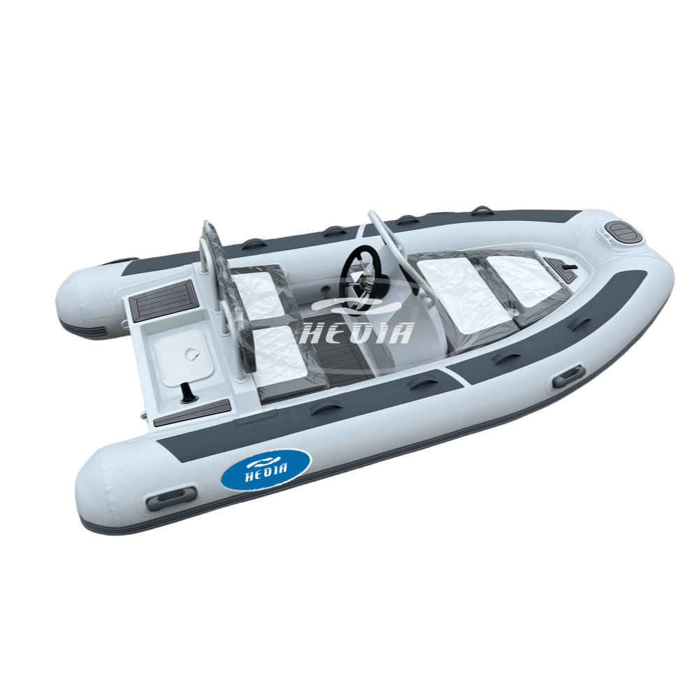 Hedia 12ft Semi-rigid Aluminum Hull RIB 360 Hypalon PVC Inflatable Boats For Fishing