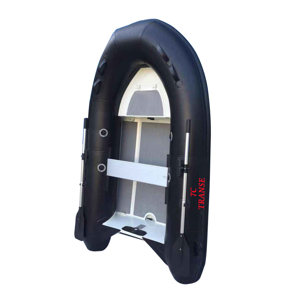 Hedia high speed rib dinghy 270 hypalon aluminum hull mini lancha rigid inflatable boat 9ft hypalon