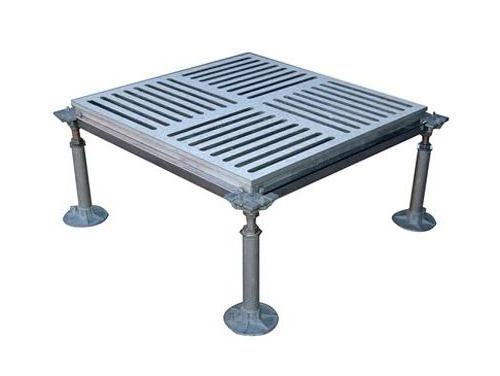 Waterproof Raised access floor false floor modular decking system Aluminum Antistatic Access Flooring from Direct Supplier