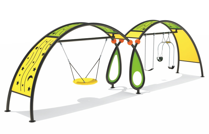 Kids Outdoor Playground Equipment Baby Toy Swings Swing Sets Playground Outdoor Kids