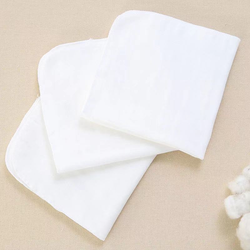 Organic Muslin Face Cloths Reusable Bamboo Cotton Muslin Face Cleansing Cloths