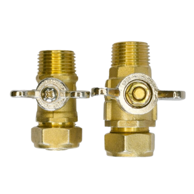 Factory Direct Wholesale Manual Ball Valve Male Pex Pipe Forged Butterfly Handle Brass Ball Valve