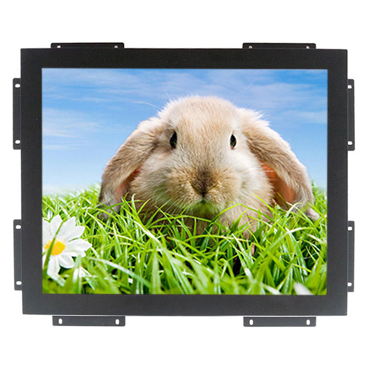 15 inch small lcd monitor with av input hd 12v dc lcd monitor with metal case