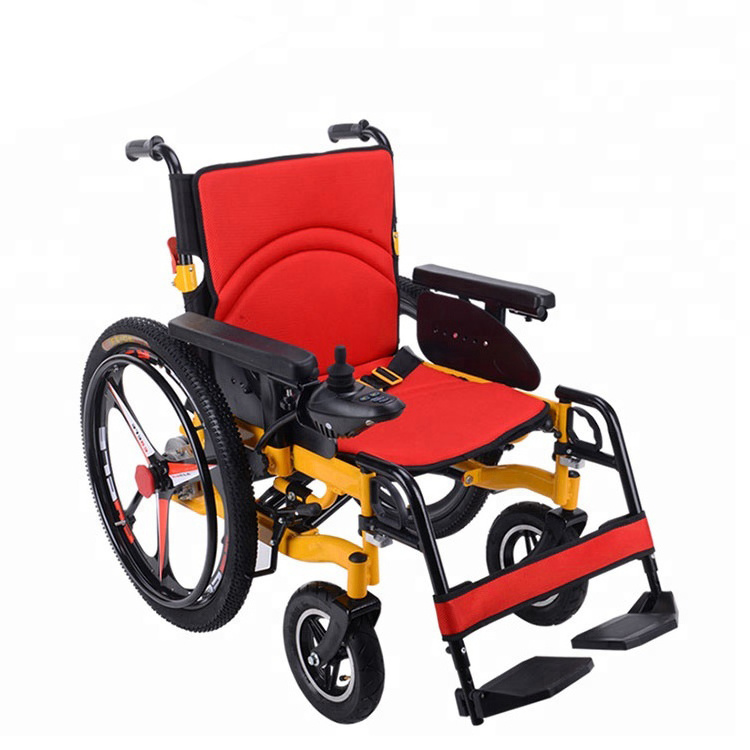 24 inch Ramps Used Aged Care Seg Way Powerful Manual And Remote Control Big Wheel Electric Wheelchair