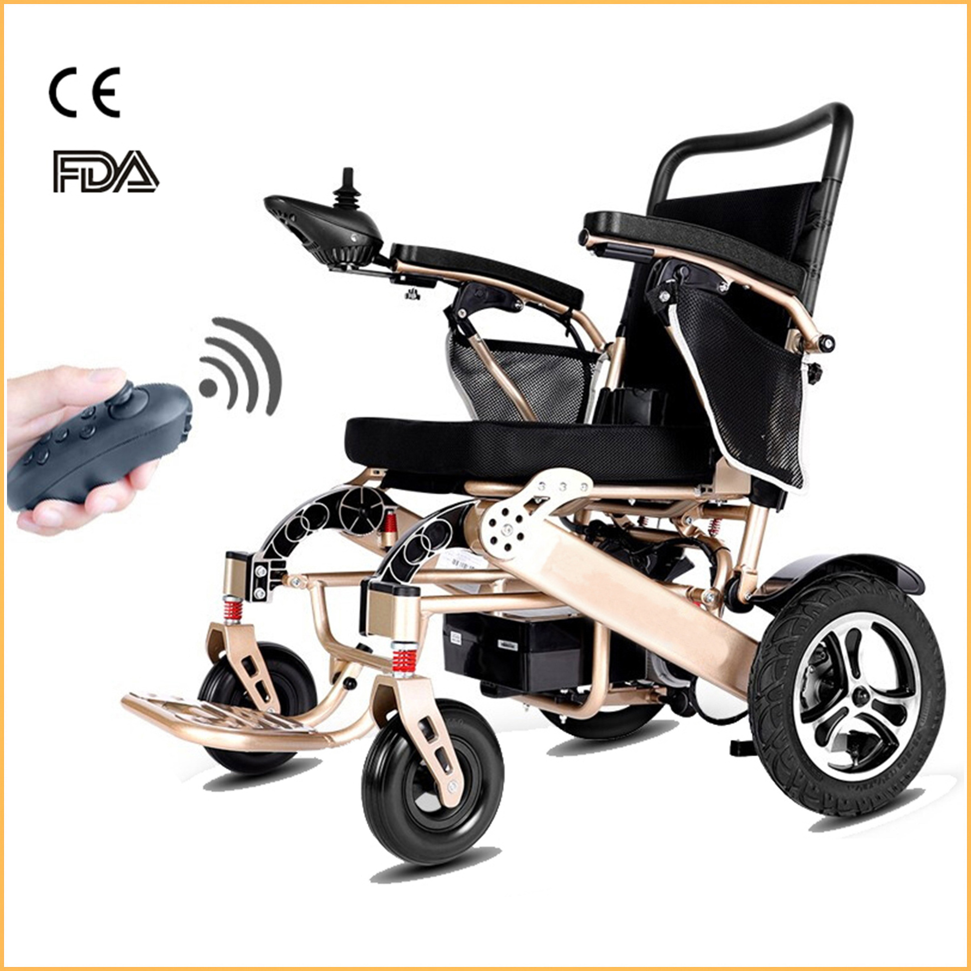 2024 The best-selling foldable reclining electric wheelchair for the elderly wheel wheelchair