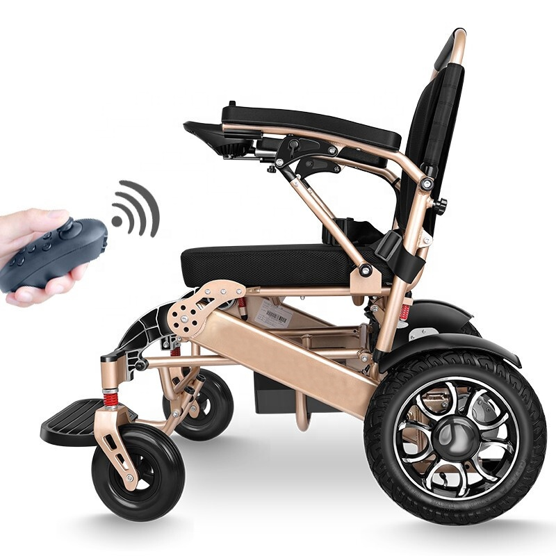 2024 The best-selling foldable reclining electric wheelchair for the elderly wheel wheelchair