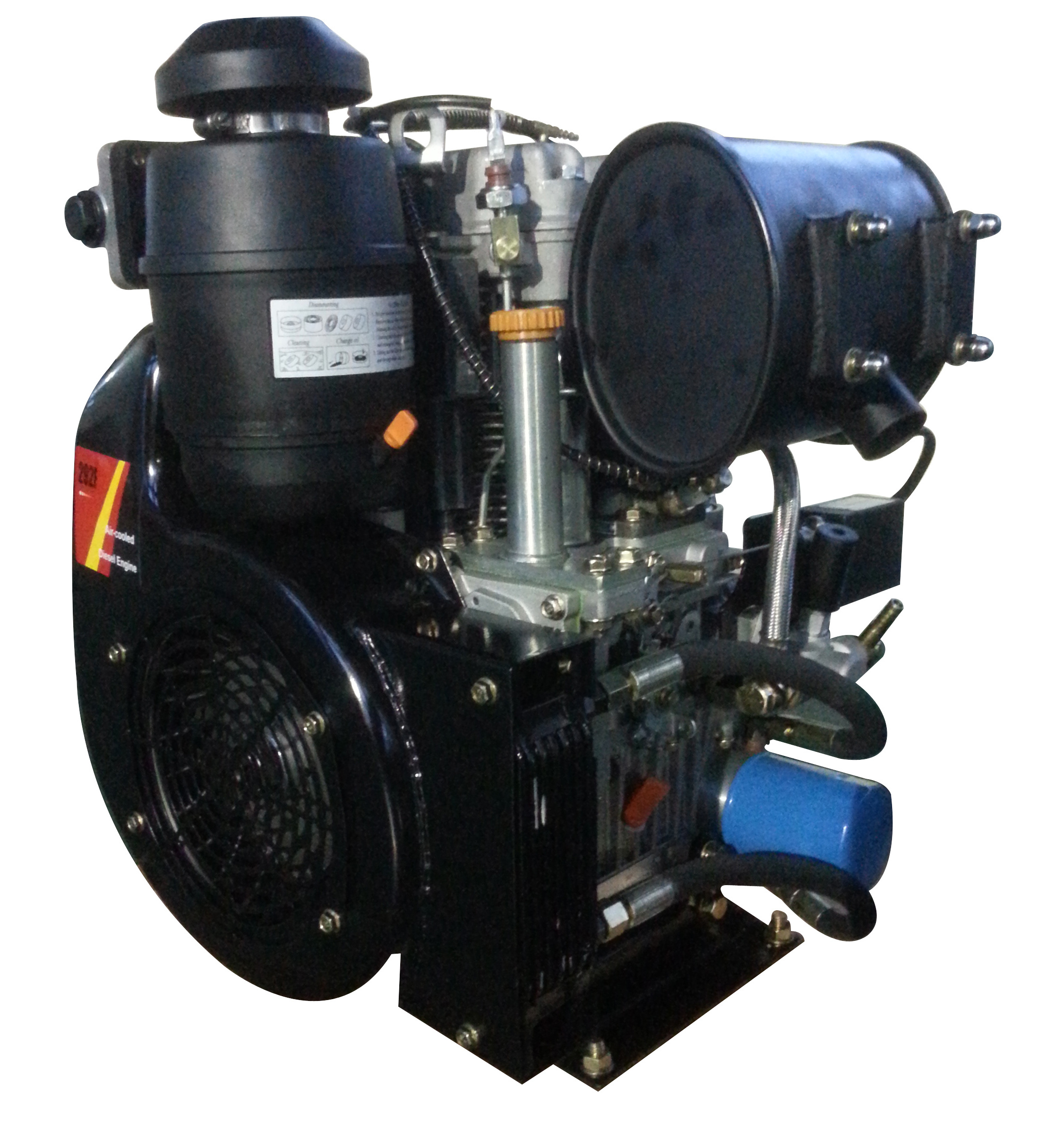 2015 Wholesale 18hp 2 Cylinder 4 Stroke Air Cooled Diesel Engine 290F