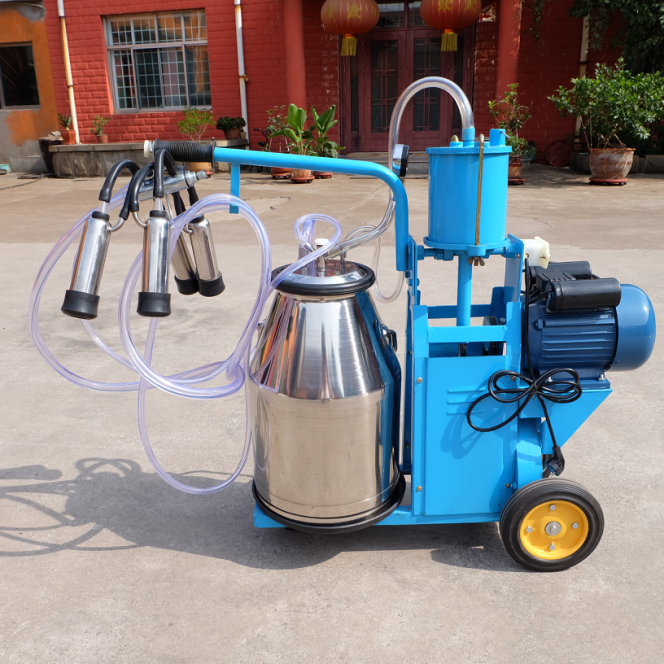 high quality 9J-I piston type portable human milking machine made in china