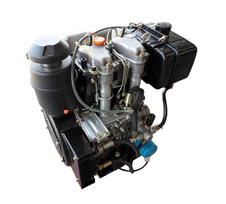 2015 Wholesale 18hp 2 Cylinder 4 Stroke Air Cooled Diesel Engine 290F