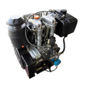 2015 Wholesale 18hp 2 Cylinder 4 Stroke Air Cooled Diesel Engine 290F