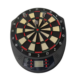 China Professional dart board supplier,Electronic Dartboard with Alloy soft tip darts.Logo printed,Color box accepted