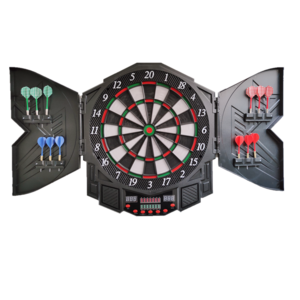 Newest indoor LED automatic scoring display  electronic cabinet dartboard for dart games