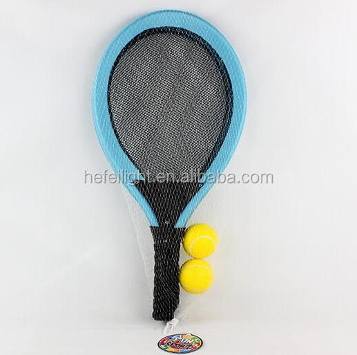 Professional Plastic soft  tennis racket /tennis bat set