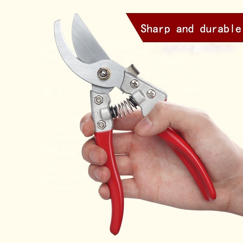 Manual Hand Pruner Garden Fruit spring scissors Branch Pruning Shears Scissors