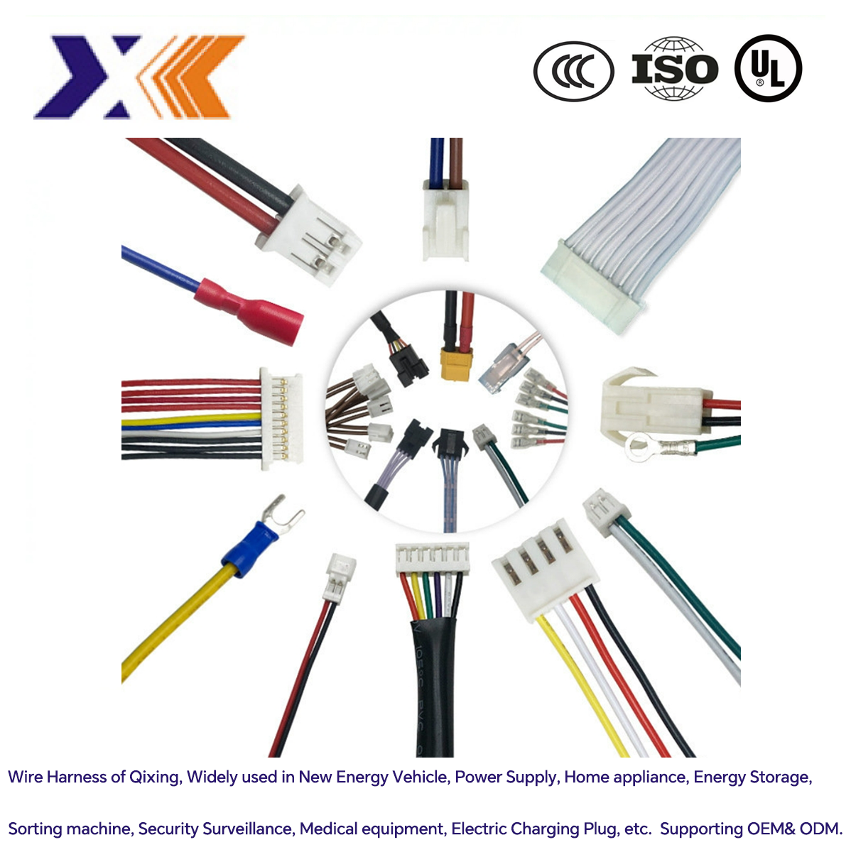 Customized IDC Connector 1.27mm 2.54mm Pitch shielded 6 12 14 16 20 24 44 50 64 Pin Grey Rainbow Flat Ribbon Wire Harness