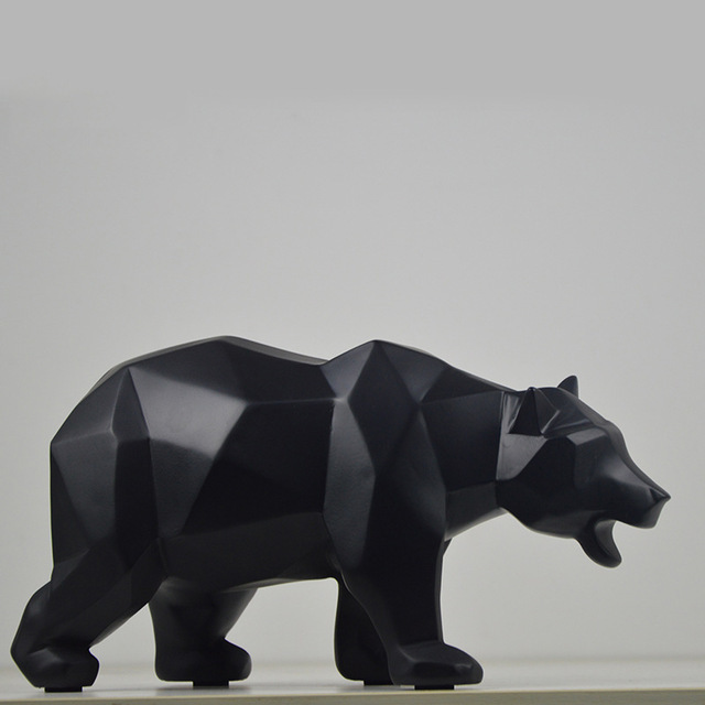 Factory Direct Customize Life Size Animal Bear Statues Artificial Fiberglass Resin Bear Crafts Statue For Decoration