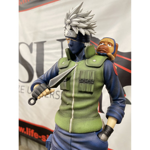 Custom New Style 1:1 Life size Anime Figure Resin Uzumaki Sculpture Kakashi Figure Uzumaki Statue For Collection