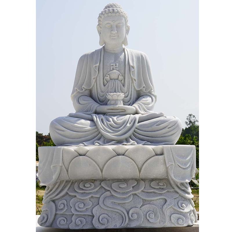 Wholesale Customized Large Outdoor Hand Carved Indian Buddha Lord Shiva Marble Stone Statue