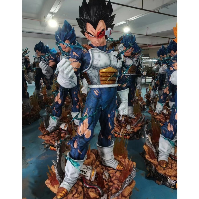 Customized  Home Decor Life Size Japan Anime Cartoon Figure Fiberglass Goku  Kakarotto Resin Statue For Collection Gift