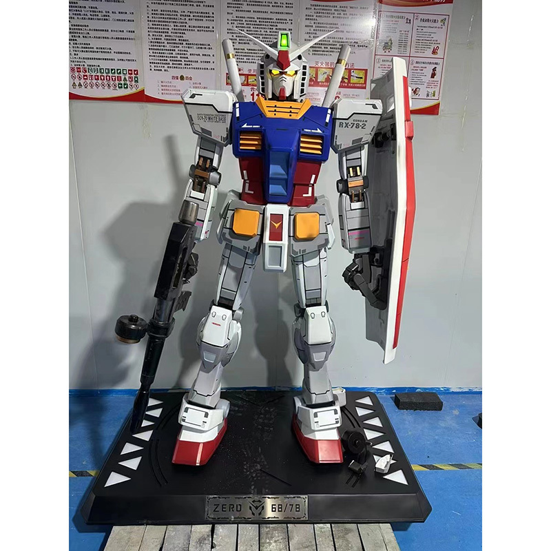 Hot Sale Japanese Life Size Gundam Hobby Wing Gundam Action Figure Gundam Resin Statue