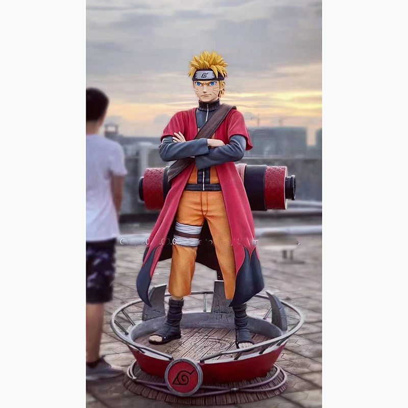 Custom Home Decoration Life Size Resin Anime Figure Statue Nar uto Figure Resin Uzumaki Sculpture for Sale