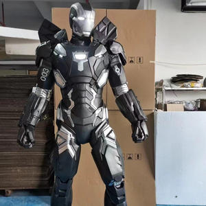 High Quality Life Size Sop Mall Decoration Resin Iron Man War Machine Statue Iron Man Action Figure For Sell