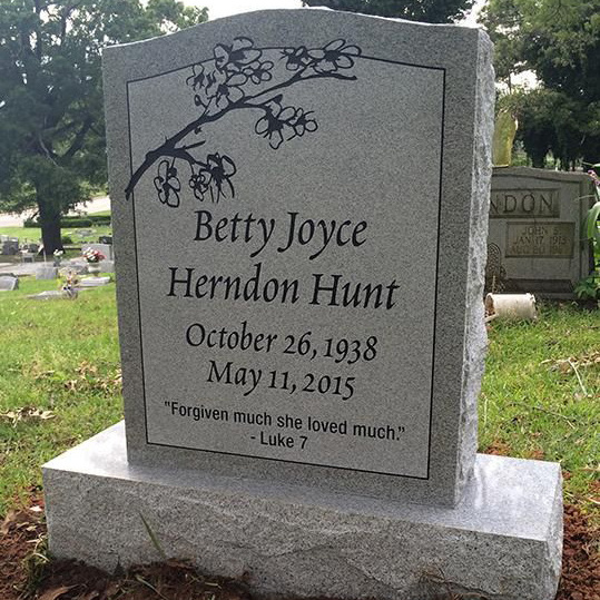 Handmade Carving Tombstone Upright Headstone Black Granite American Style Tombstone and Monument For Sale