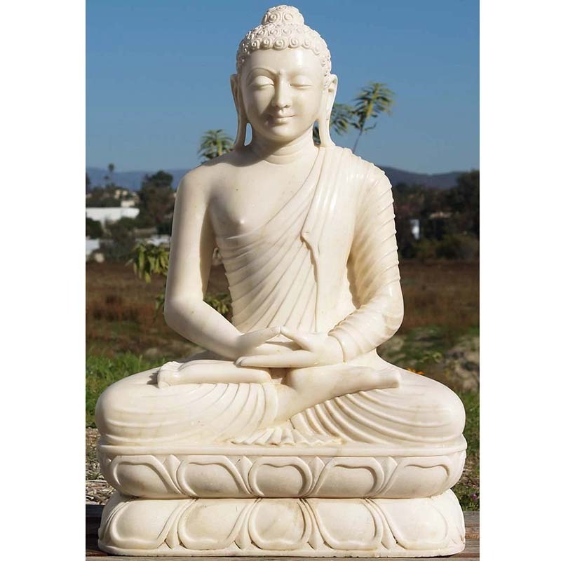 Wholesale Customized Large Outdoor Hand Carved Indian Buddha Lord Shiva Marble Stone Statue