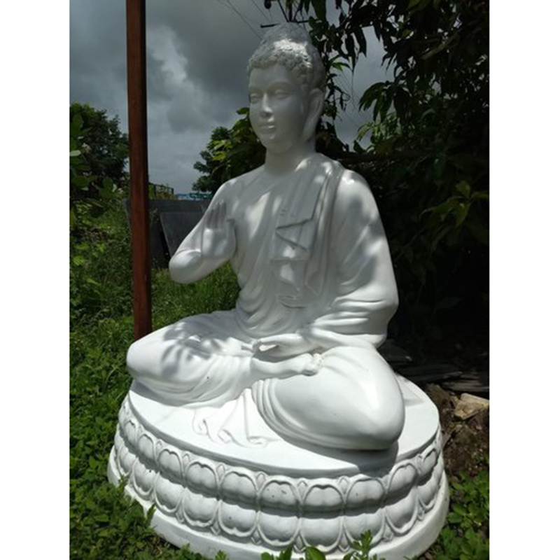 Wholesale Customized Large Outdoor Hand Carved Indian Buddha Lord Shiva Marble Stone Statue