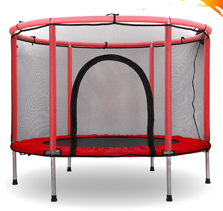 round trampoline with tent/roof parent-child interactive game fitness cheap trampoline child trampoline