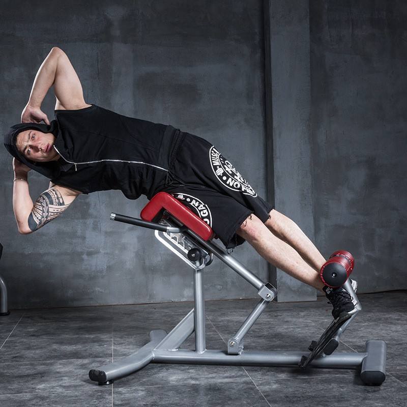 2023 Commercial Roman chair Roman stool fitness chair professional goat stand up waist abdominal muscle back muscle trainer