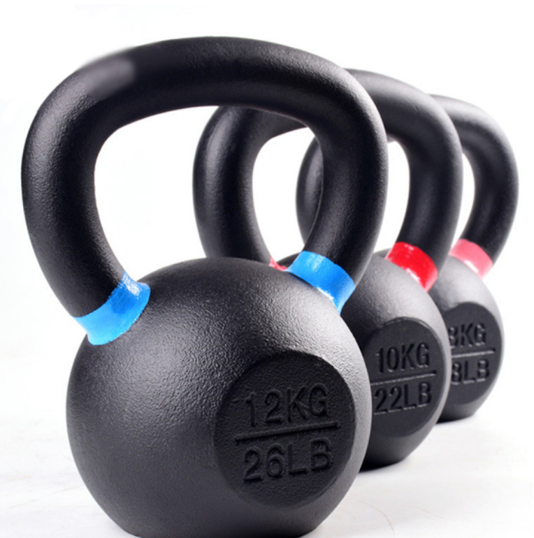 Stock training fitness gym strength competition kettlebells cast iron kettlebells with grip