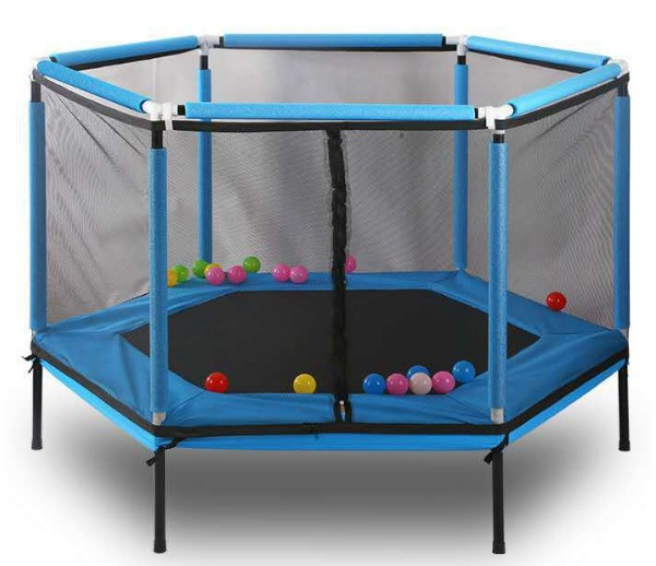 round trampoline with tent/roof parent-child interactive game fitness cheap trampoline child trampoline