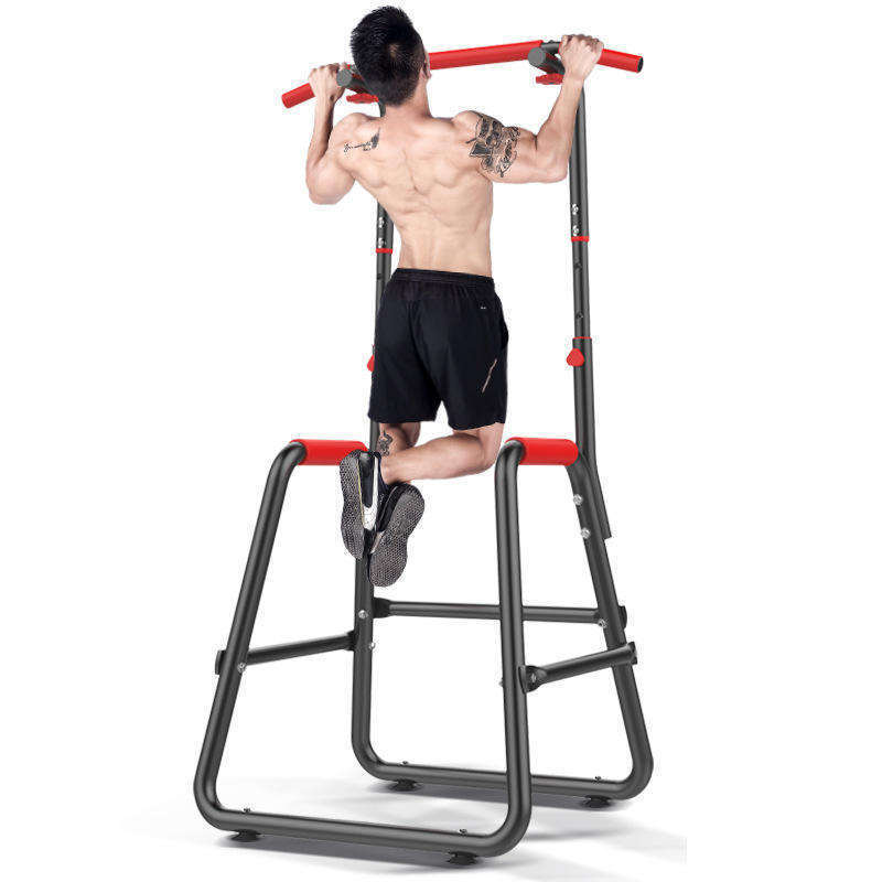 Multifunctional single parallel bars home indoor pull-up fitness device suction cup free punching hanging bar sports equipment